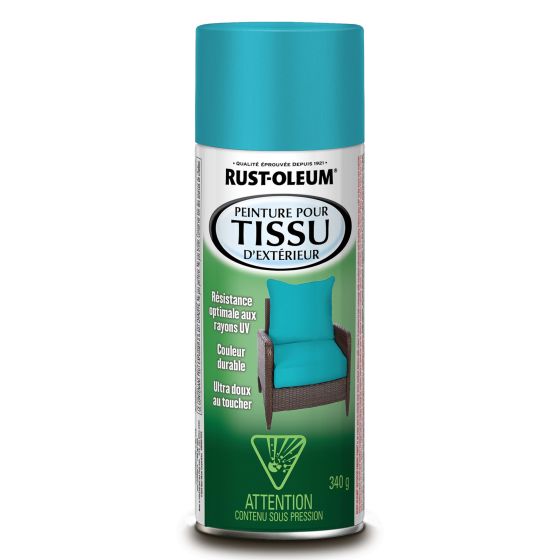 Outdoor Fabric Spray Paint - Matte - Turquoise - 340 g