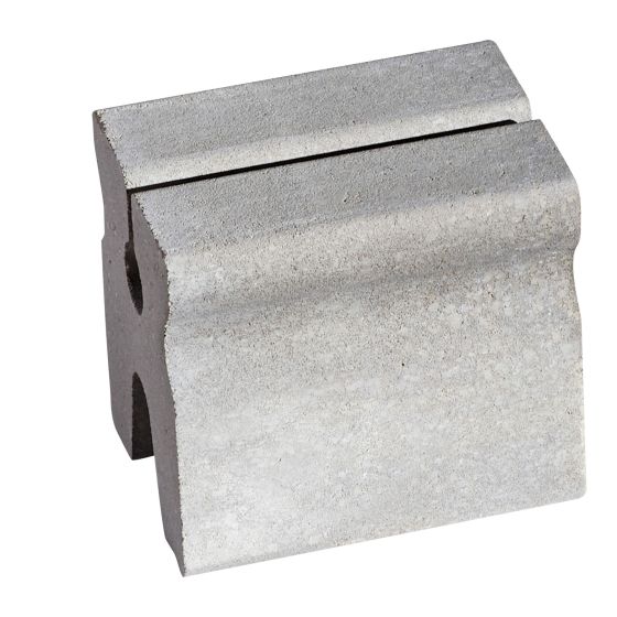 Bloc de contrepoids en béton Alton, 6 3/8" x 8" x 9"
