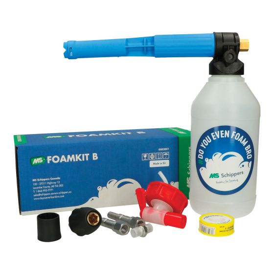 Ensemble de pulvérisation MS T&T Foamkit B, 14 morceaux