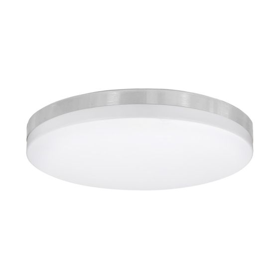 Plafonnier DEL, Valerio, 12 W, 3 000 K, 11", 1 050 lm, nickel, 2/pqt