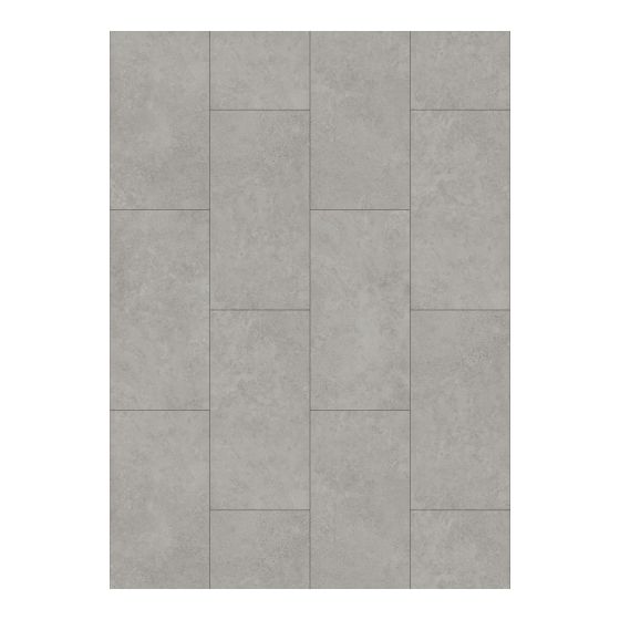 Tuile de vinyle, SPC, 5 mm, Bora, Rhino, 12" x 24"