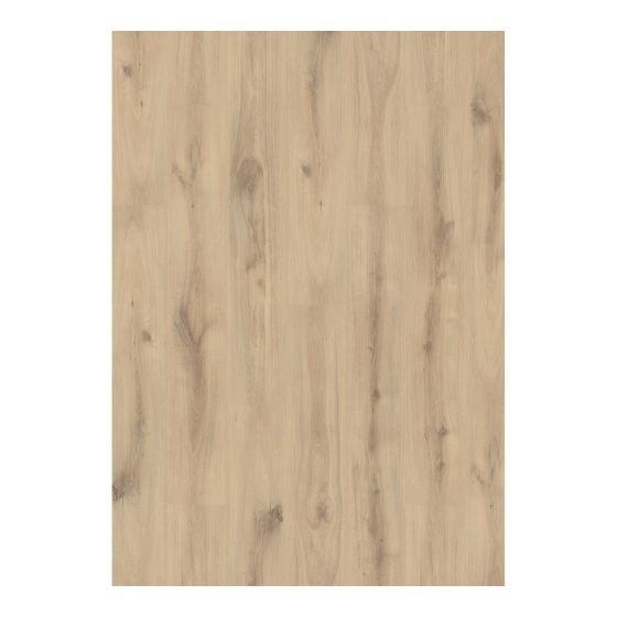 Plancher laminé, AC4, 8 mm, Euro, chêne clair, 8" x 51"