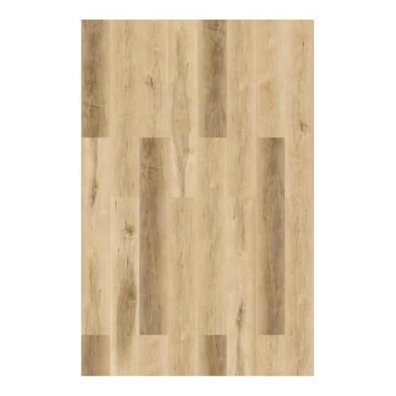 Plancher de vinyle, SPC, 5 mm, Bora, Ginseng, 7" x 48"