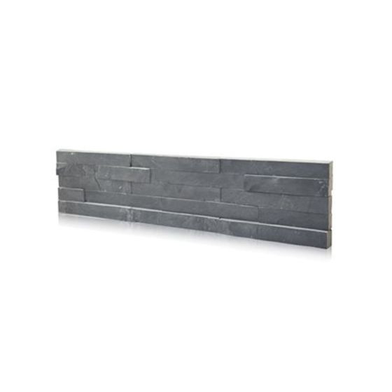 Pierre naturelle, Éclipse, gris, 15 x 60 cm, 6,78 pi², 10/pqt