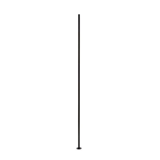 Stair Baluster - Wrought Iron - Square - 3/8" x 41" - Matte Black