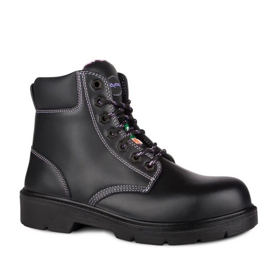 Bottes de travail 5" en cuir pour femmes, Prolady, noir, grandeur 10