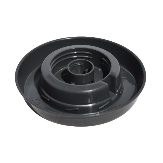 Base d'abreuvoir B4 en plastique pour volaille, 1l, gris