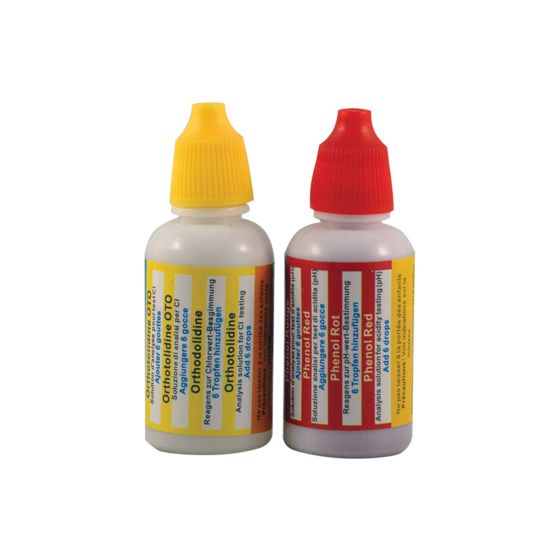 Bouteilles de rechange pour trousse d'analyse de base