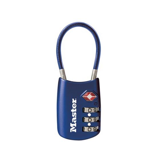 Cadenas de voyage à combinaison numérique réinitialisable, 1 1/8"