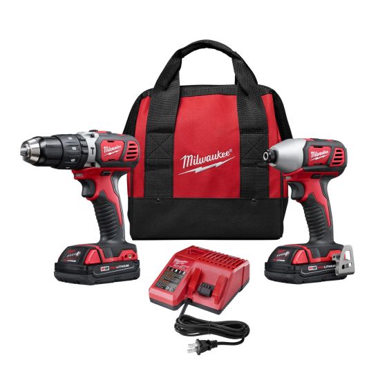 Ensemble marteau perforateur compact/visseuse à chocs M18, lithium-ion, 18 V