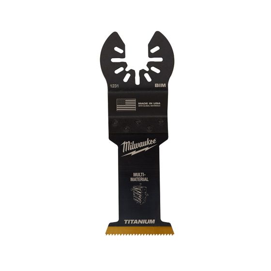 Lame de scie OPEN-LOK bimétallique en titane pour la coupe de bois et de métal, 1 3/8", 3/pqt