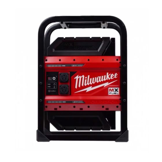 Bloc d'alimentation électrique portable MX FUEL CARRY-ON 3600W/1800W, 2 batteries Lithium-Ion