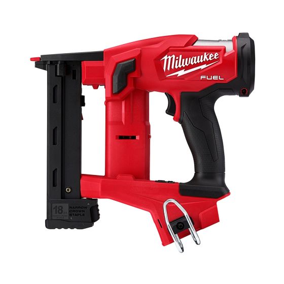 Agrafeuse couronne étroite 1/4", cal. 18, sans fil sans balai M18 FUEL 18 V lithium-ion
