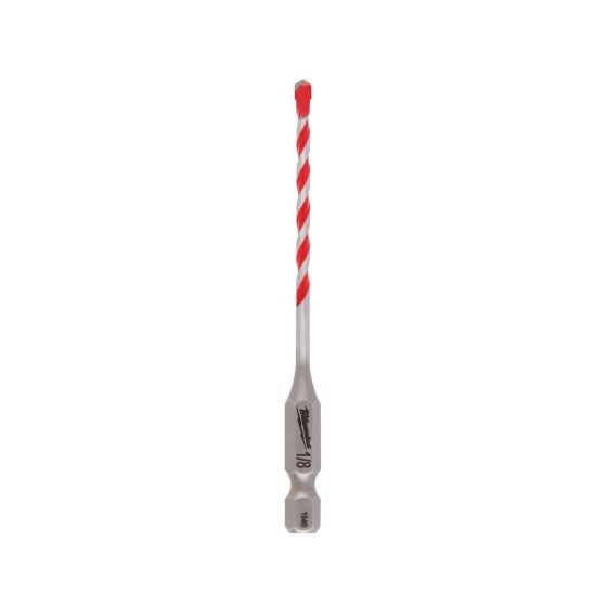 Mèche de perceuse à percussion au carbure, Schockwave, 1/8" X 2" X 3
