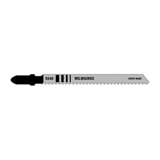 Jig Saw Bl - Gen.Us. - 10 TPI - 4" - 5/Pkg