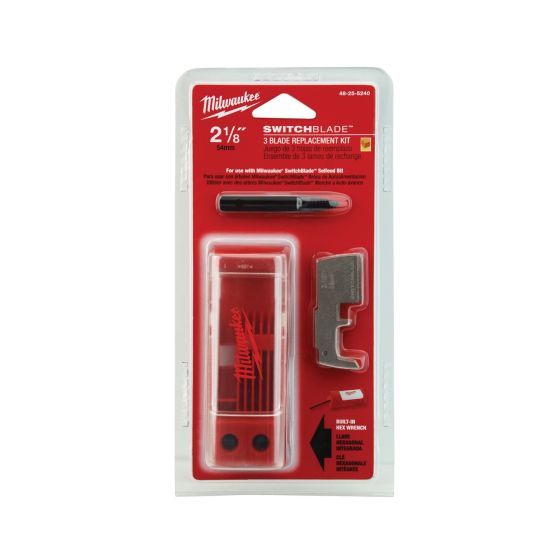 Ensemble de 3 lames de remplacement, SWITCHBLADE, 2 1/8"