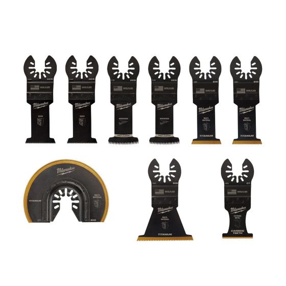 Ensemble de lames pour outils à usages multiples, OPEN-LOK, 9 mcx