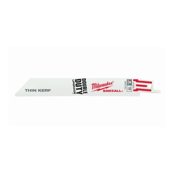 Lame de scie alternative, Thin Kerf Sawzall, 6", 18 DPP