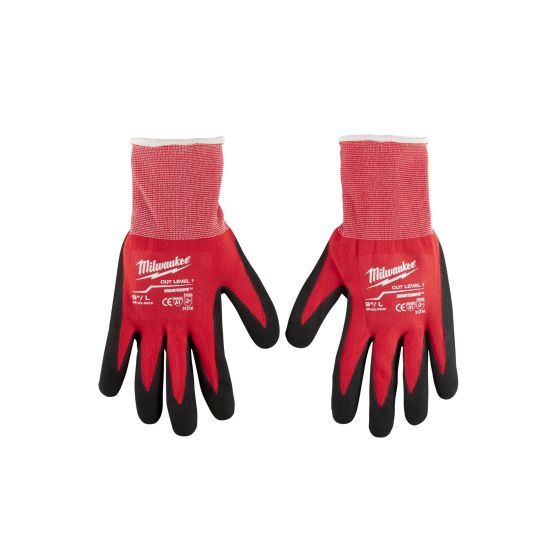 Gants de travail en nitrile à protection anti-coupure de niveau 1, grandeur Grand
