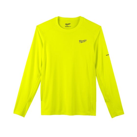 Chandail homme WORKSKIN à manches longues, jaune, grandeur Moyen