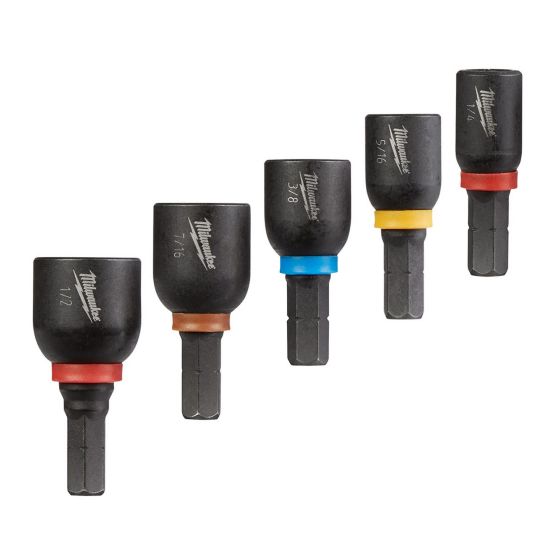Embout à chocs SHOCKWAVE, tourne-écrous magnétique à insertion, 5 mcx