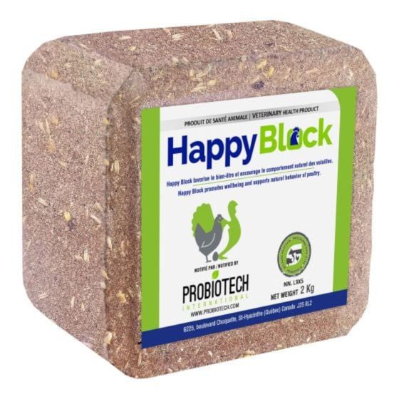 Bloc à picorer, Happy Block, 2 kg