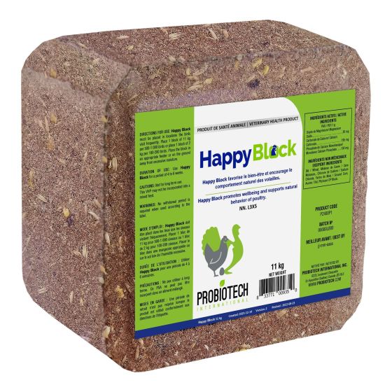 Bloc à picorer, Happy Block, 11 kg