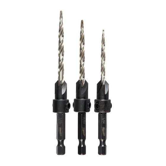 Countersink Set - #6, #8, #10