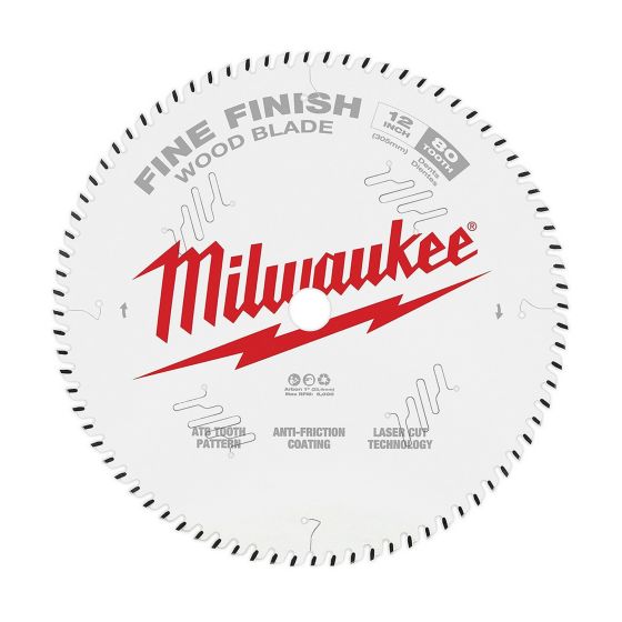 Fine Finish Circular Saw Blade -12" - 80 Teeth