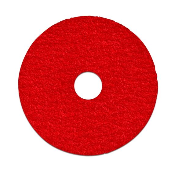 Disque abrasif en fibre d'oxyde d'aluminium, grain 24, 4 1/2", 4/pqt