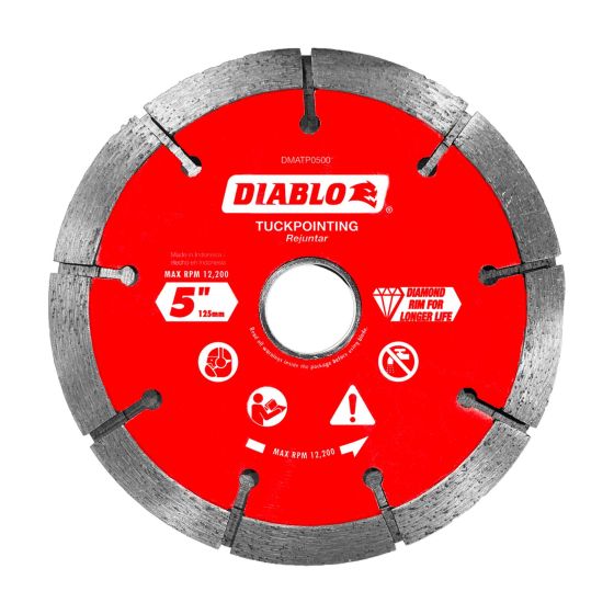 Diamond Tuck Point Blade for Masonry - 5"