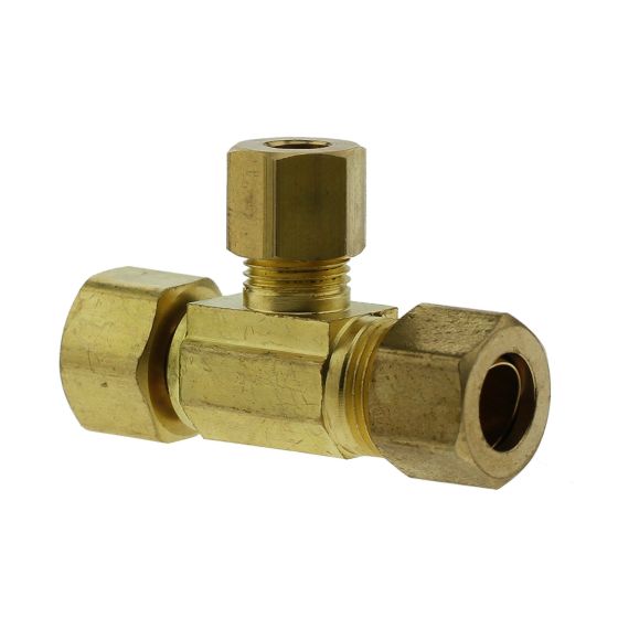 Valve Adapter - NL Brass - 3/8" x 3/8"