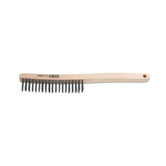 Hand Brush - Carbon Steel - Curved - 13 3/4"