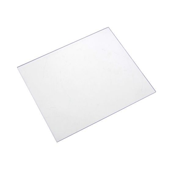 Replacement Lens for Fixed Shade Helmet - Clear - 4 1/2" x 5 1/4"