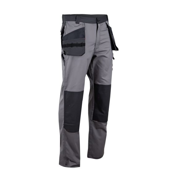 Trousers - Pegase - Stretch - with Holster Pockets - Size 39 – Grey
