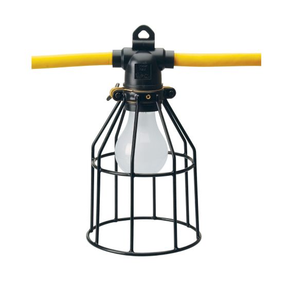 Extension Cord - 30 m - with 10 Lamp Holders and Light Sockets