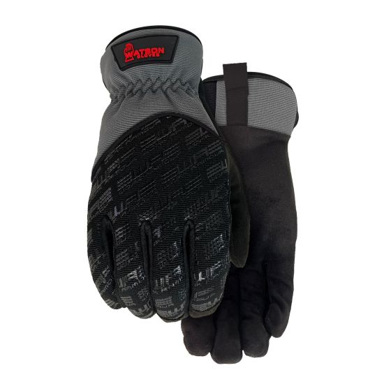 Gants de travail avec paume en microfibre et bouts des doigts renforcés. Petit