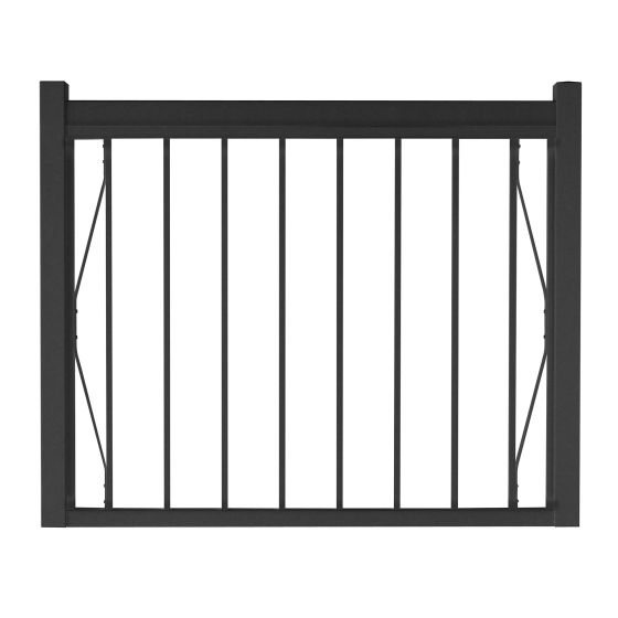 Pool Fence - Legacy - Black - 42" x 48"
