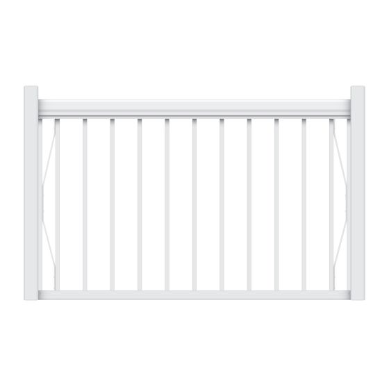 Fence Set - Legacy - White - 36" x 42"