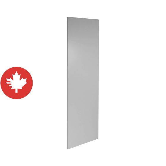 Fridge Panel - Shaker - Grey - 24" x 84"