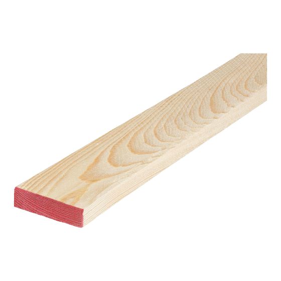 1" x 3" x 14' Épinette  Sec