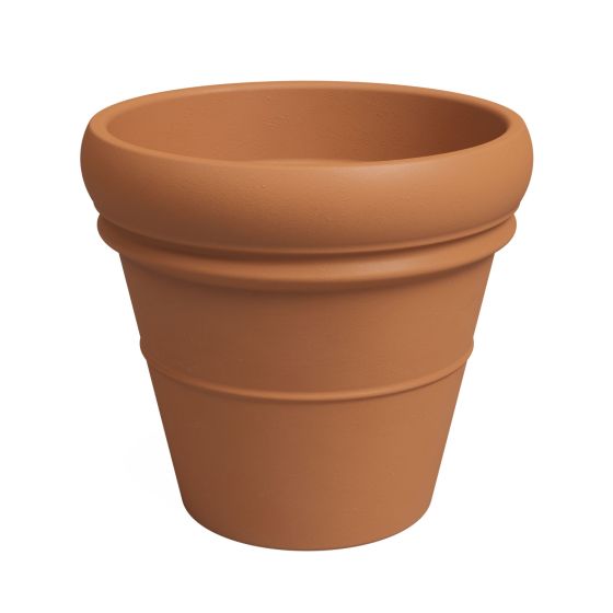 European Terracotta Pot - Mariza -Terracotta - 14.5"