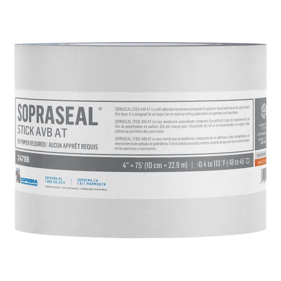 Sopraseal Stick Membrane - 4" x 75'