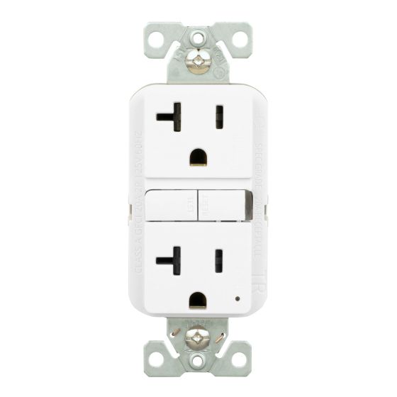 Prise électrique Eaton DDFT 20A 125V, inviolable, style décorateur, noir