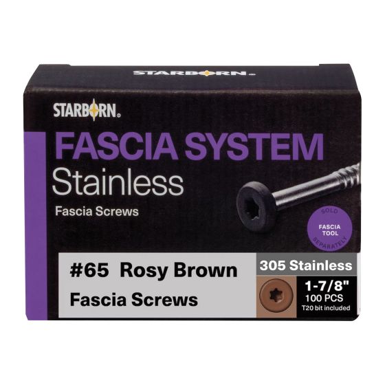 Fascia Screws - Trex - Saddle Enhance - 1 7/8", 100/Pkg