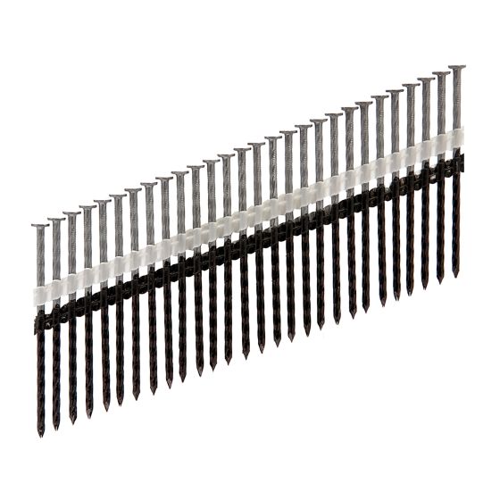 Clous en bâtonnets, 21D, brillant et enduit, 5 1/8" x .148", 1 500/pqt