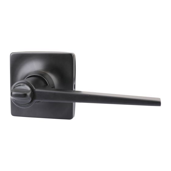 Levier pour porte privée, Windsor, noir mat