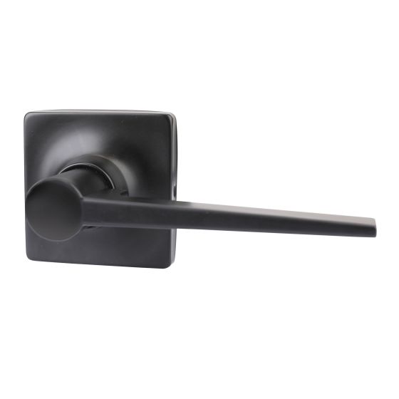 Levier pour porte de passage, Windsor, noir mat