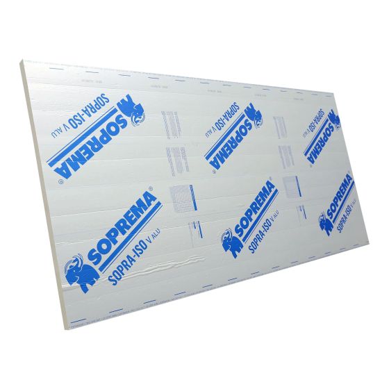Aluminum Insulating Panels - Sopra-Iso - 1/2" 4' x 8'