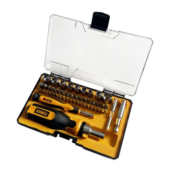 Precision + Ratchet Screwdriver Set - 49 pcs